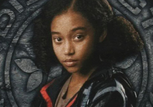 The odds were in her favour. A memorable character in the YA books by Suzanne Collins, and beautiful