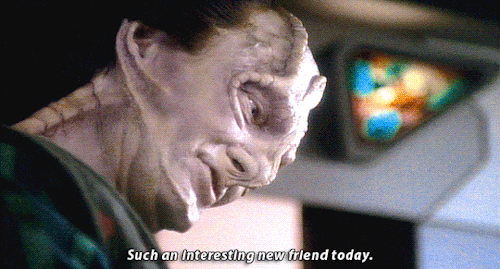 first-iotian-in-starfleet:Deep Space 9 | Past Prologue | Garak’s Introduction [4\4]Bashir isreally g