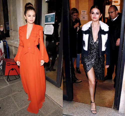 flawlessel:Selena Gomez Outfits Paris, France 2016