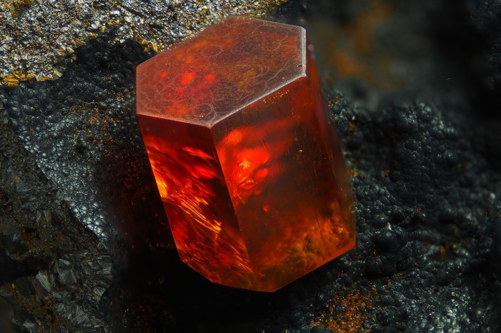 ifuckingloveminerals:  Vanadinite Taouz, Er Rachidia Province, Meknès-Tafilalet