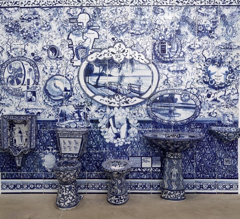 letmypeopleshow:A bathroom you’ll want to live in: Ann Agee at PPOWLake Michigan