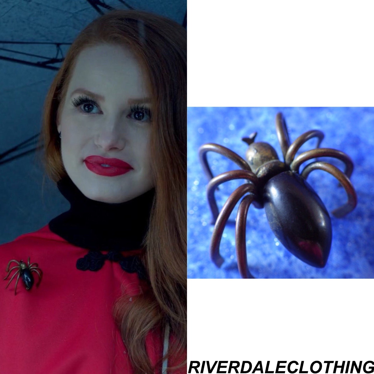 spider brooch cheryl blossom