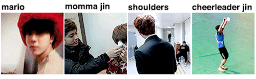 eatjin:happy birthday to bangtan’s very very adorable hyun, JIN! ♡