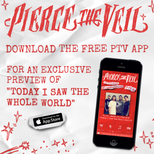 piercetheveil:Stay up-to-date with us and meet other fans by downloading our official app! You can a