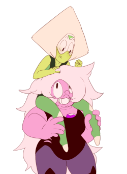 Peri and Amy fused > u< <3 <3