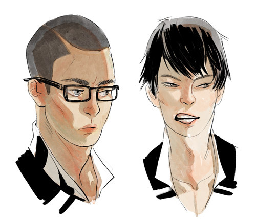 lalage:  twitter log.. buncha floating heads.. i’ve been struggling to find an efficient and consistent way to colour stuff