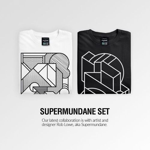 Monochrome goodness. by @supermundane #origin68 #design #illustration #minimal #blackandwhite #b&