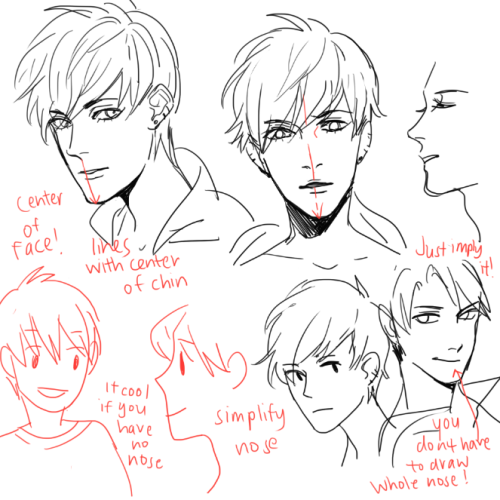 kelpls:UMM PEOPLE ASKED ABOUT NOSES AND EARS SO YEAH!!  please look up real references too don’t jus