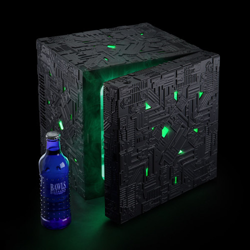 Borg Cube Refrigerator For That Certain Special Trekkie  via [ThinkGeek] 