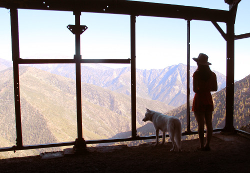 johnandwolf:Looking out from the long abandoned Big Horn Mine.Angeles National Forest, CA / June 201