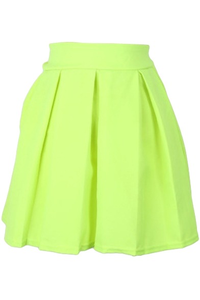 cute4cheap:  Candy Color Pleated Skirts - บ.50 ( 1 - 3 ) // ( 4 - 6 )   free shipping with อ+   