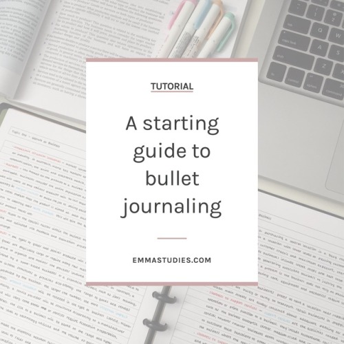 emmastudies:  As you probably already know, many studyblrs rely on bullet journaling to organise their day-to-day lives. I have received numerous questions about bulleting journaling ranging from how to start one to whether there is a limit of who can