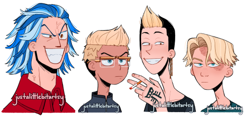  man i just… love em yknow. here’s group 2 out of probably 4 [art by me, do not repost]