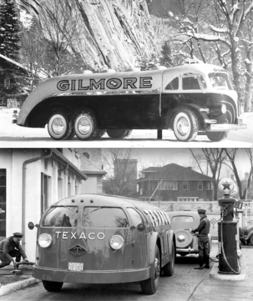 rouquinoux:   Sreamline in cars and other transports 1930-Henderson-art-deco-custom 1935 streamlined tankers. Gilmore and Texaco Doodlebug 1939 ZIS-101 Sport coupe 1941 Chrysler Newport  1937 Front Quarter, Alfa Romeo 6C 2300-B Pescara Berlinetta 1938