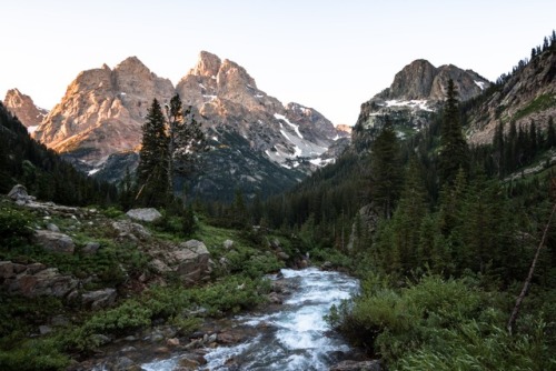 Backcountry camping in Grand Teton National Park. @zeisenhauer