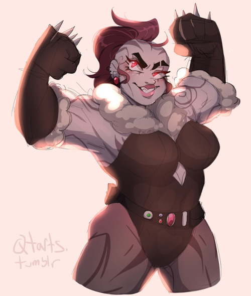 qtarts: Velvet Butterscotch!!!! That beef. My DND main. My Goliath girl 