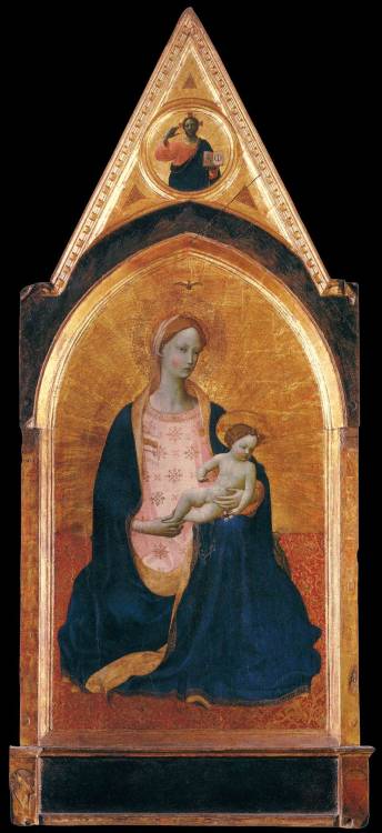 Madonna of Humility, 1419, Fra AngelicoMedium: panel,tempera