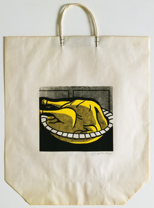 artist-lichtenstein: Turkey Shopping Bag, Roy Lichtenstein, 1964, MoMA: Drawings and PrintsGift of J