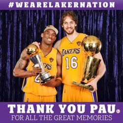 I wish him well. he was great w/ the lakers. thanks for a memories pau