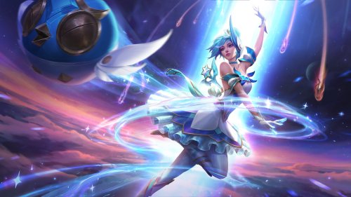 Star Guardian Orianna, Senna & Seraphine - Wild Rift Splash Art ✨