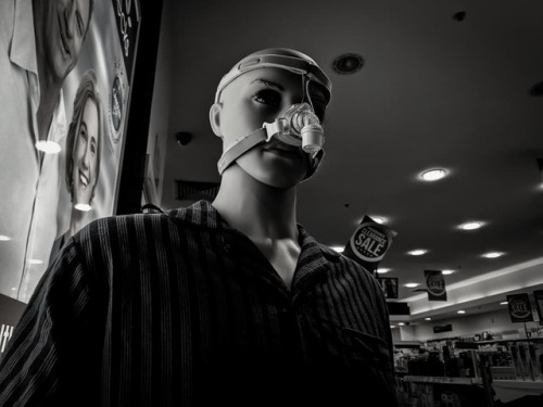 A dummy I saw in a Strathpine pharmacy. Creepy feels.