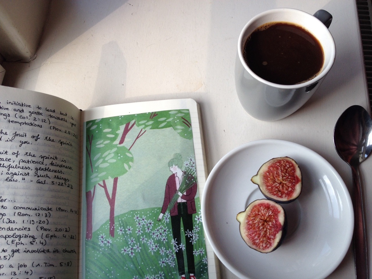 hissongiswithme:  04.10.15// i’m in love with figs. and autumn. and journaling.