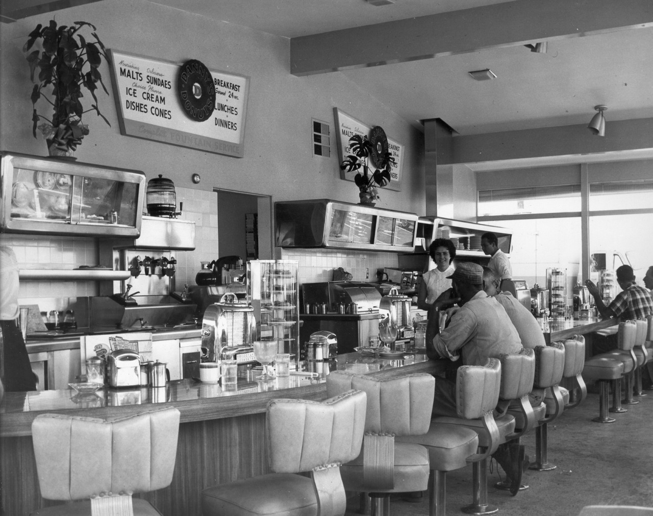 dennys:  The original Denny’s location: Danny’s Donuts. 
