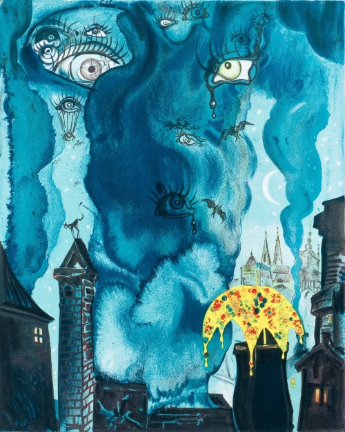 pixography:  Salvador Dali ~ “The Sandman (Hans Christian Anderson Tales)”, 1966