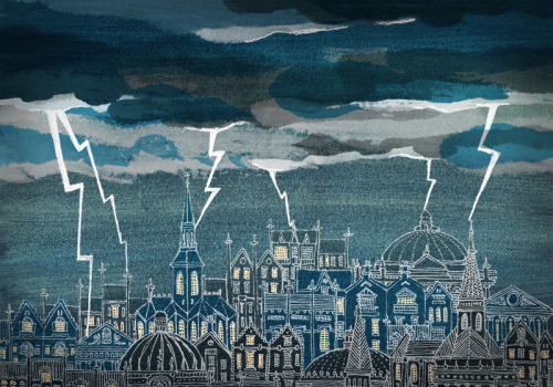 Here’s a snippet of a recent illustration project I did for Scottish Opera, to produce a whole serie