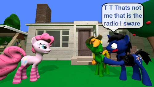 ask-the-out-buck-pony:Asked by @asksockieThe song is Bad Moon Rising by Creedence Clearwater Revival Linkx3