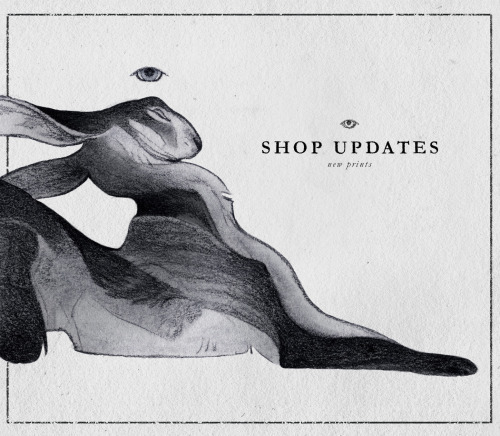 I’ve updated my print shop! Free worldwide shipping till April 3rd.inprnt.com/profile/mischiev