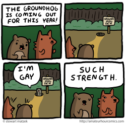 amateurhourcomics:groundhog day