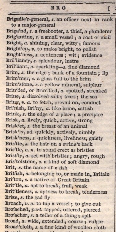 Johnson&rsquo;s Dictionary of the English Language in Miniature  Glasgow 1826