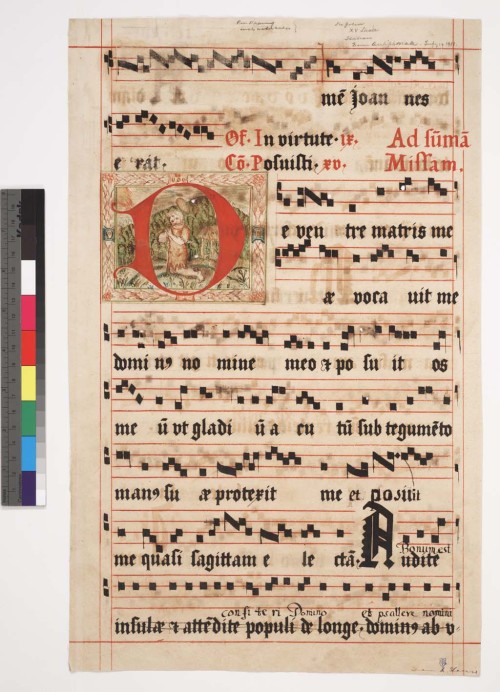 cantusilluminatus: 16th century Polish gradual. Some countries placed particular emphasis on waterma