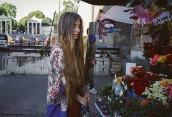 coltre:  getting some nice flowers near Piazza