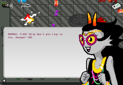  Kanaya’s 2nd convo with Feferi and Sollux.