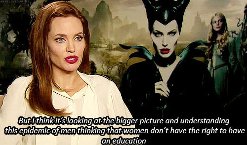 annilovesjolie:Angelina Jolie speaks up for Nigerian schoolgirls.