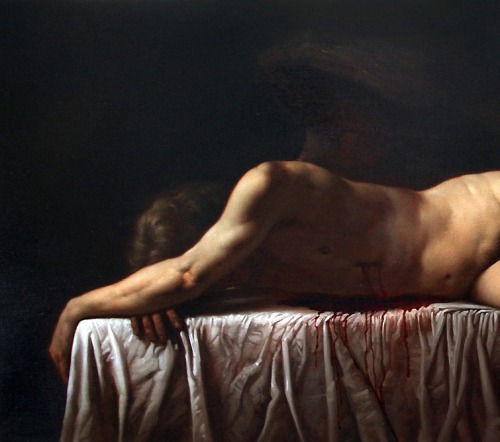 Aqua-Regia009:La Morte Di Amore (Detail), 2010 - Roberto Ferri