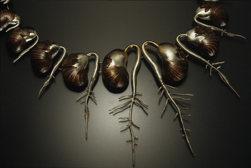 julishland: Sprout (detail), 2004 by vina rust on Flickr. lima bean germination sprout necklace &ldq