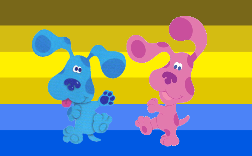 Blue's Clues Magenta SVG