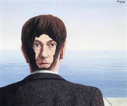renemagritte-art:    The glass house (1939)    Rene Magritte  