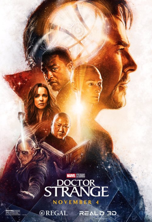 Beautiful illustrated Doctor Strange posters created by the brilliant Paul Shipper - we’re cur