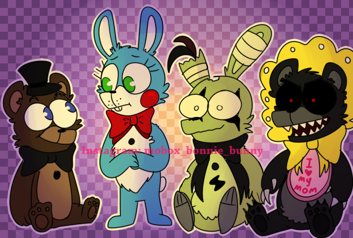 ❤Valentine Love❤ — Could you draw the FNAF 3 animatronics in human