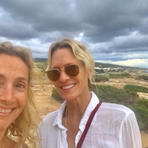 Robin Wright @ Formentera Spain, Aug 17 2018.