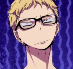 demonchick25:  Made icons from my favorite Tsukki faces that I have saved. 