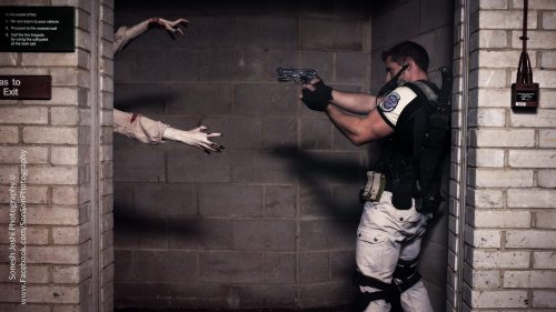 matthew-fiendman:  takeandfake:  Chris Redfield cosplayer (Chris Mason).  I also included one of him as Spartacus because his chest is just…well…good gawd dayum!! Facebook:   King Of The North Cosplays   https://twitter.com/ChrisMason316  Break