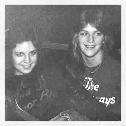Sandy West with Roni Lee (Roni Lee&rsquo;s page)