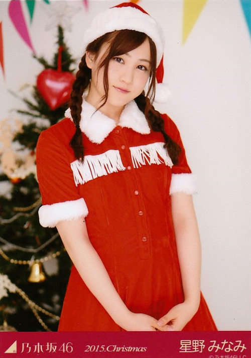 yic17:    Hoshino Minami (Nogizaka46) | Christmas 2015 Photoset    