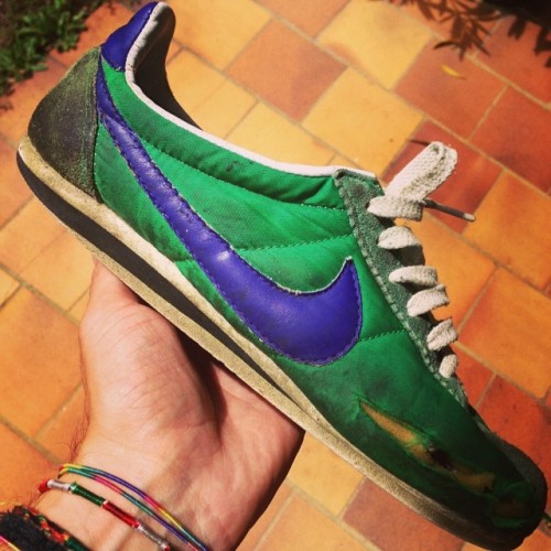 Rip my #vintage #nike #corthez #nikecorthez #nikevintage #green #shoes #rip