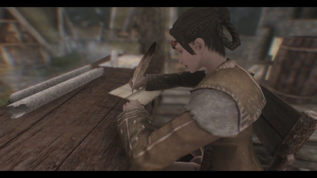 skyrimfutas:  Silence found the futa trader, Cina. Cina refused to tell her anything